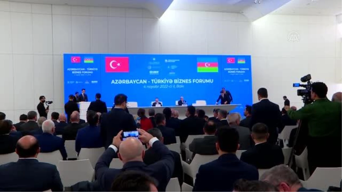 Azerbaycan-Türkiye İş Forumu düzenlendi