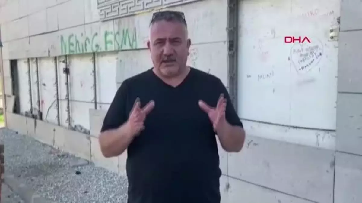 CEMEVİ DUVARINA \'ÇİRKİN YAZI\' TEPKİSİ