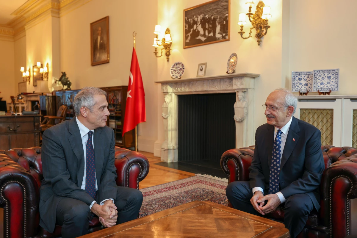 CHP Genel Başkanı Kılıçdaroğlu Londra\'da