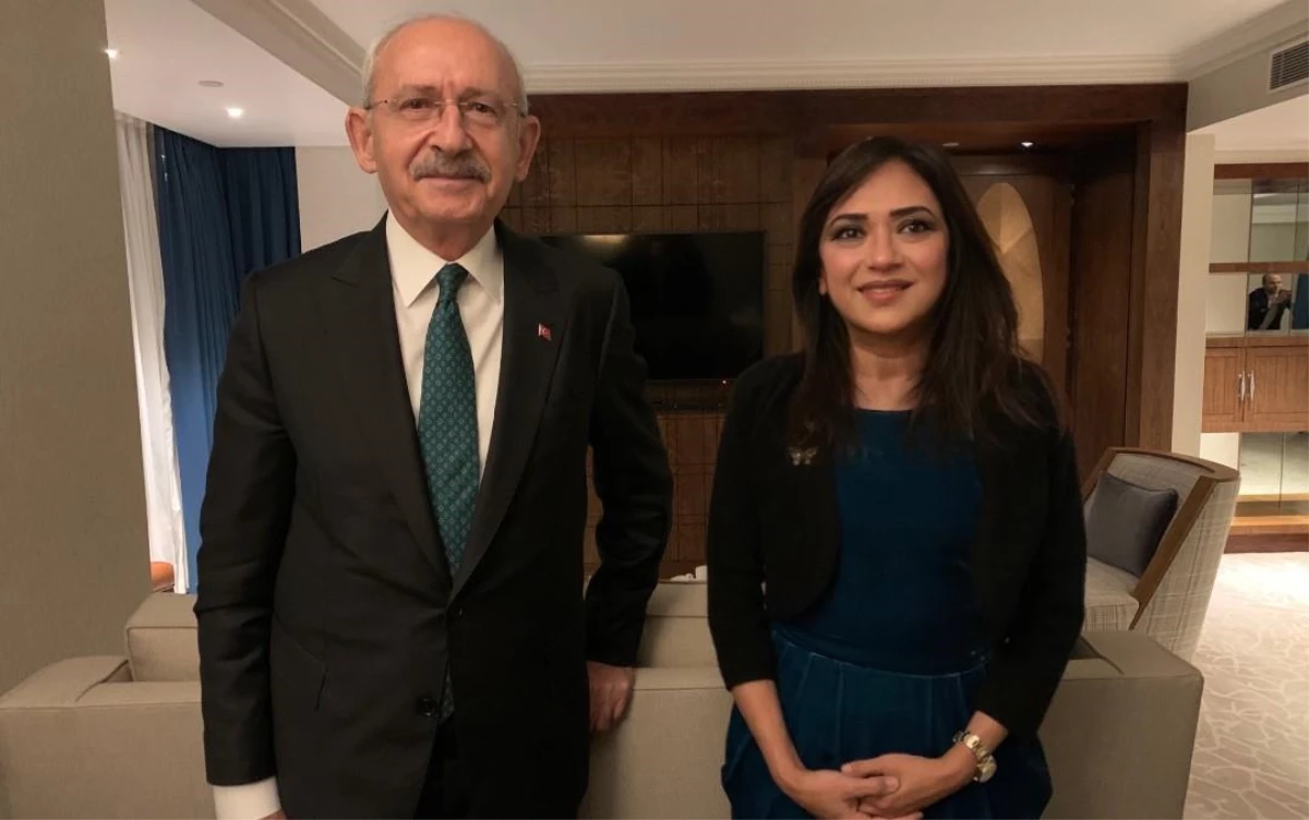 CHP lideri Kılıçdaroğlu\'nun İngiltere\'de Amberin Zaman ile görüşmesi sosyal medyada tartışma yarattı