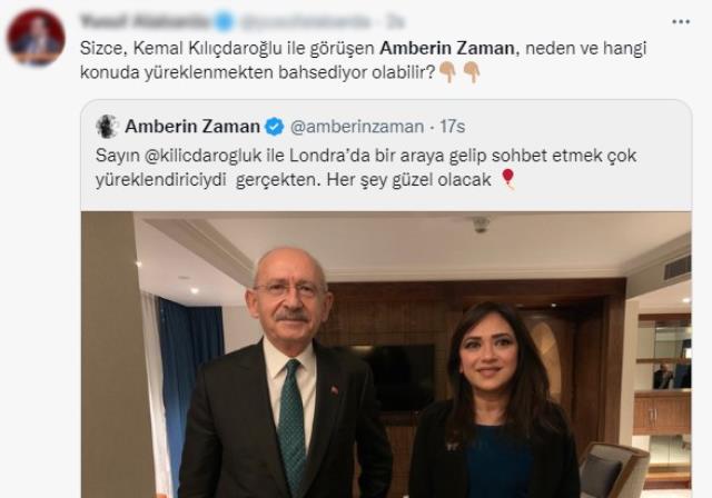 Kılıçdaroğlu'nun Londra'da Amberin Zaman ile görüşmesi tartışma yarattı