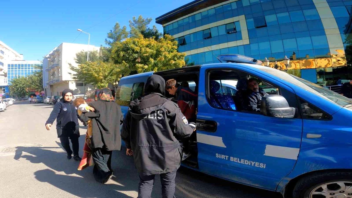 Siirt\'te zabıtadan dilenci denetimi