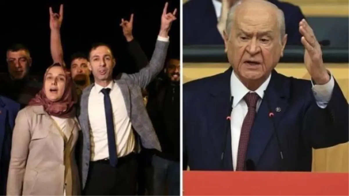 MHP lideri Bahçeli\'nin "Ocak dışısın" dediği isim, cezaevinden davul zurnayla tahliye edildi