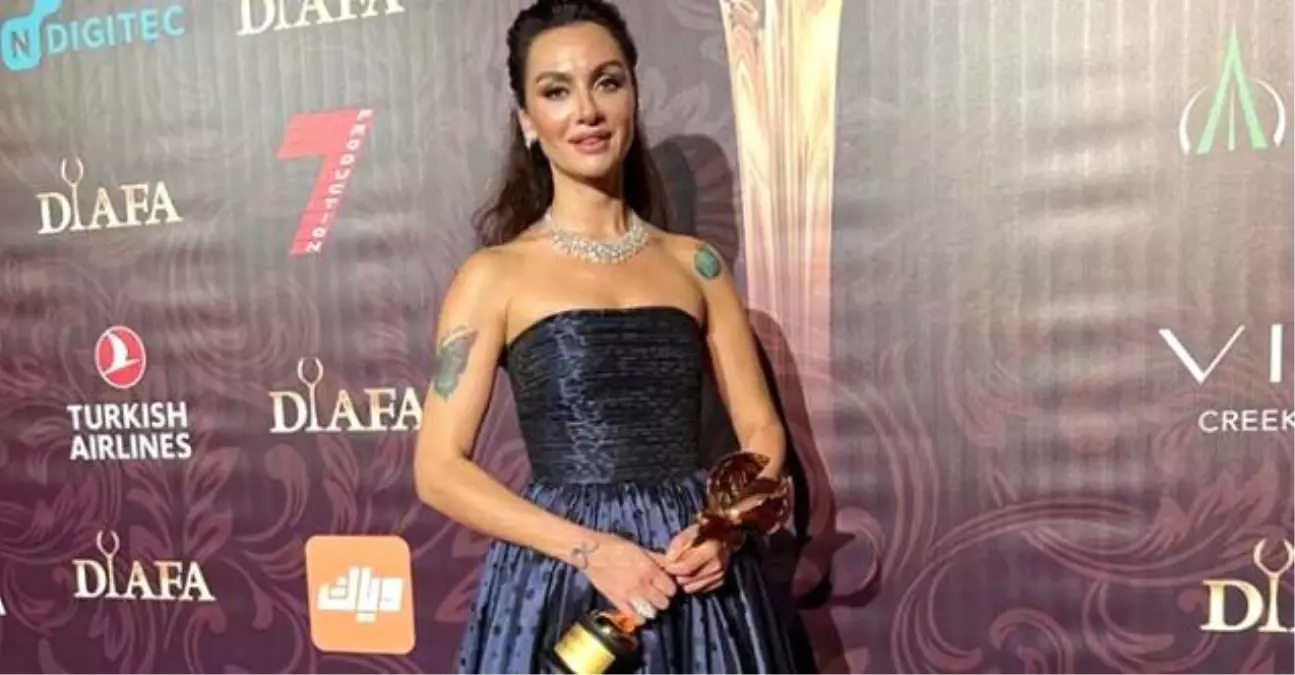 Birce Akalay'ın Ödül Mutluluğu