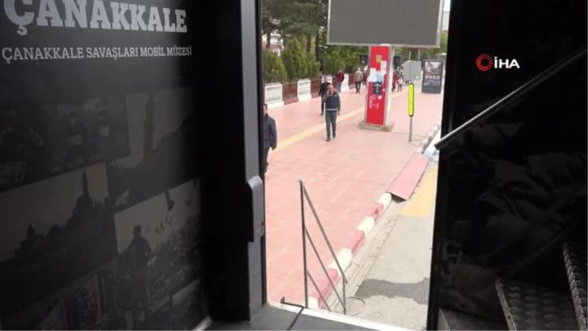 Çanakkale savaşları mobil müzesi Erciş\'te
