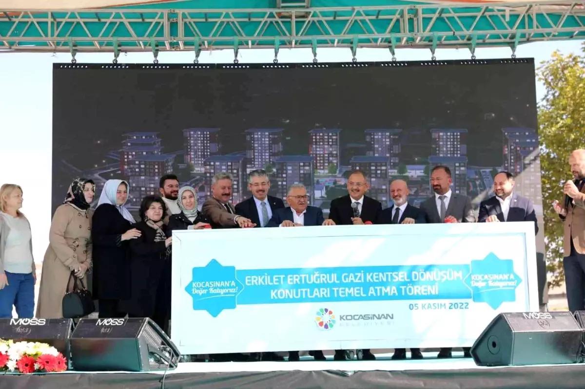 Ertuğrulgazi Mahallesi\'nde Kentsel Dönüşümün Temeli Atıldı