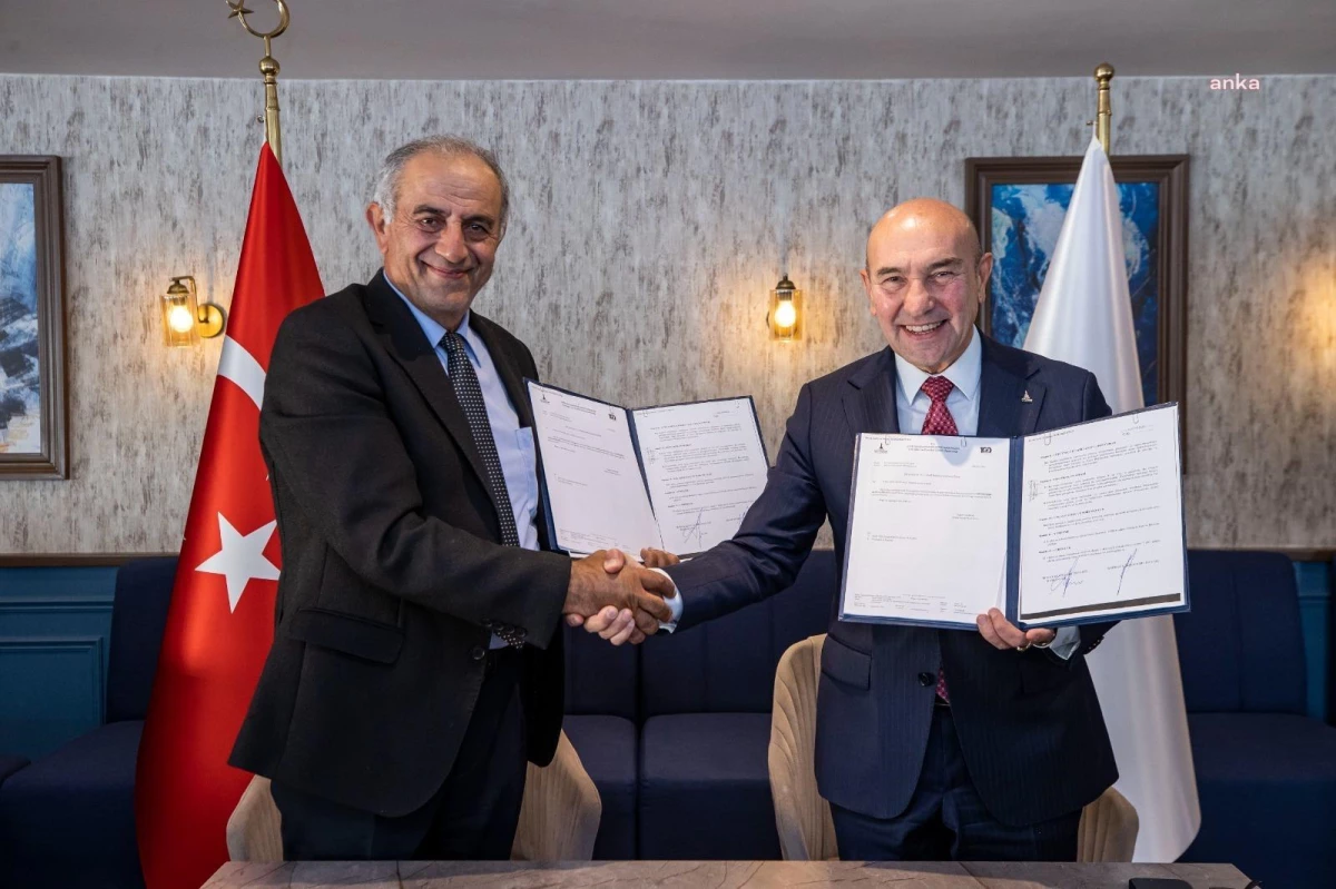 İzmir Büyükşehir Belediyesi ile Dünya Kenti İzmir Derneği İşbirliği Protokolü İmzaladı