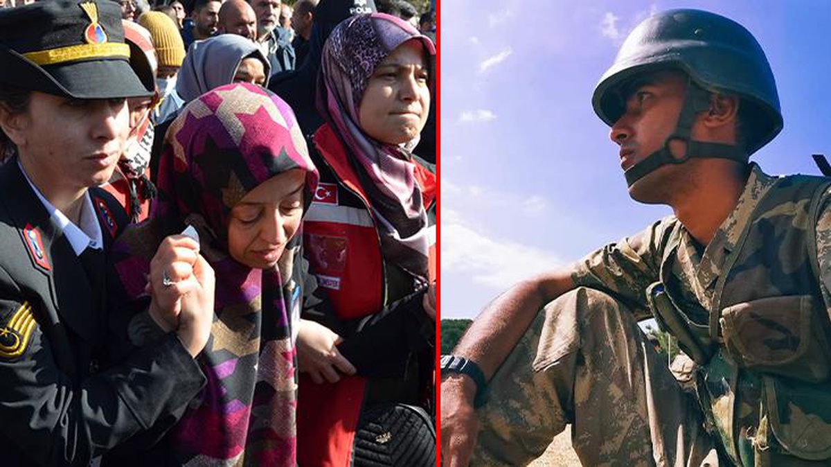 Pençe-Kilit şehidi Aksaray\'da toprağa verildi! Eşinin feryatları yürek parçaladı