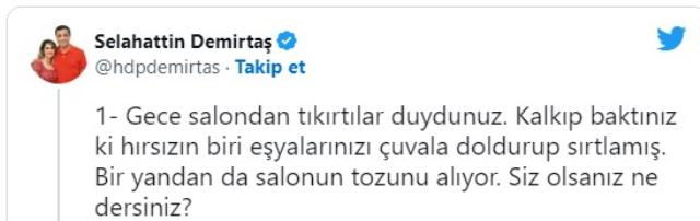 Selahattin Demirtaş'tan 4 soruluk anket Selahattin Demirtaş'tan 4 soruluk anket