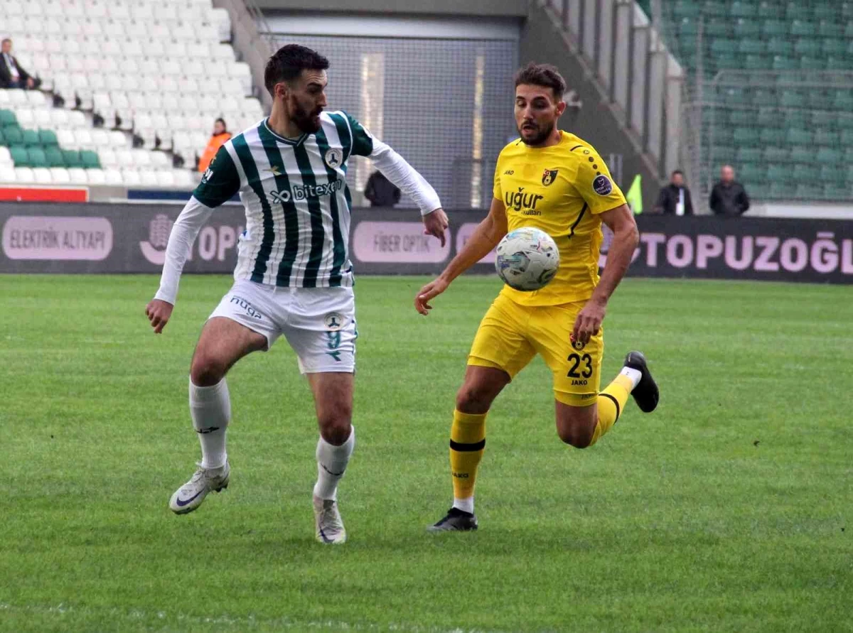 Spor Toto Süper Lig: Giresunspor: 1 İstanbulspor: 1 (İlk yarı)