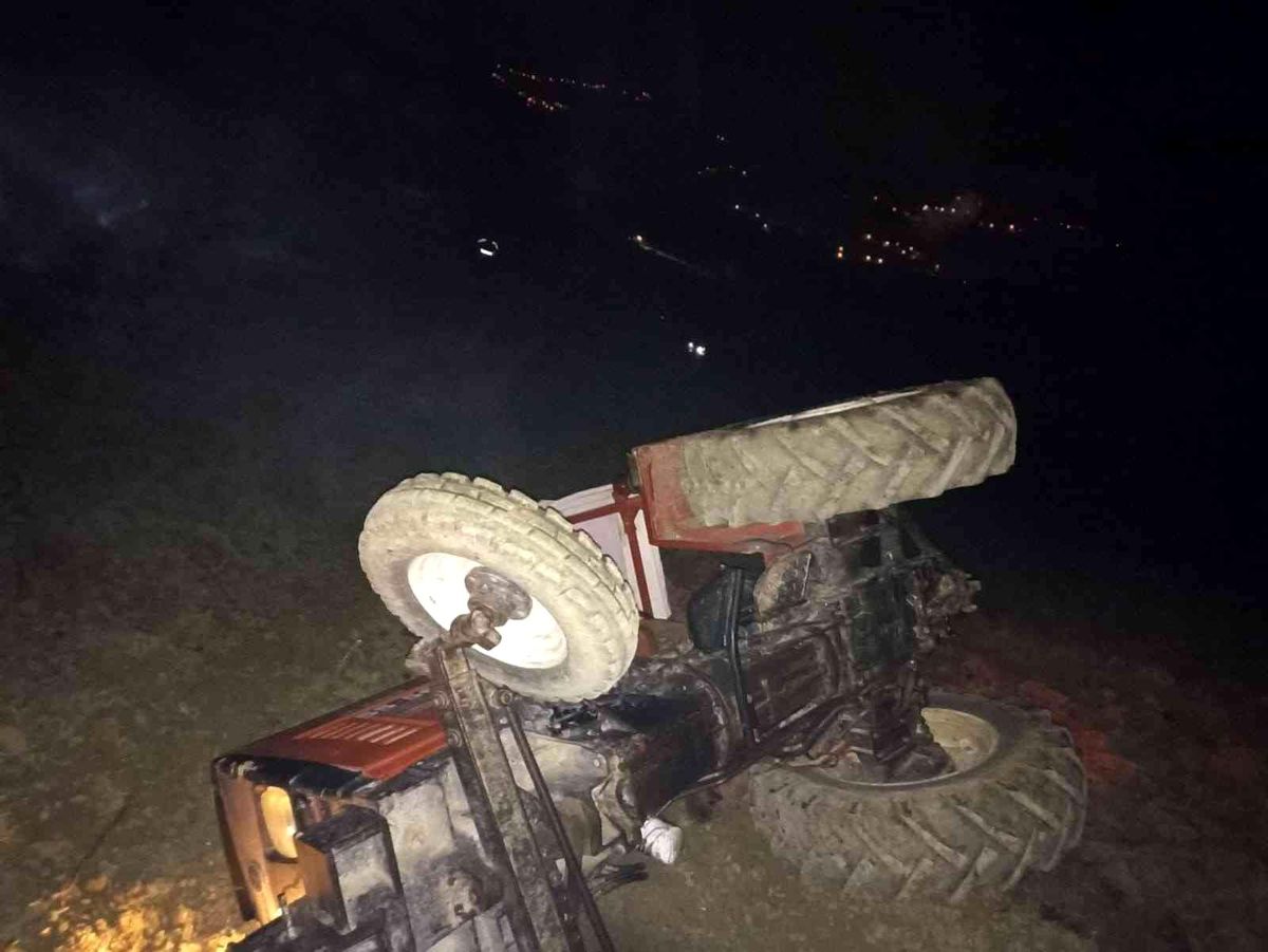 Traktörün altında kalan yaşlı adam hayatını kaybetti
