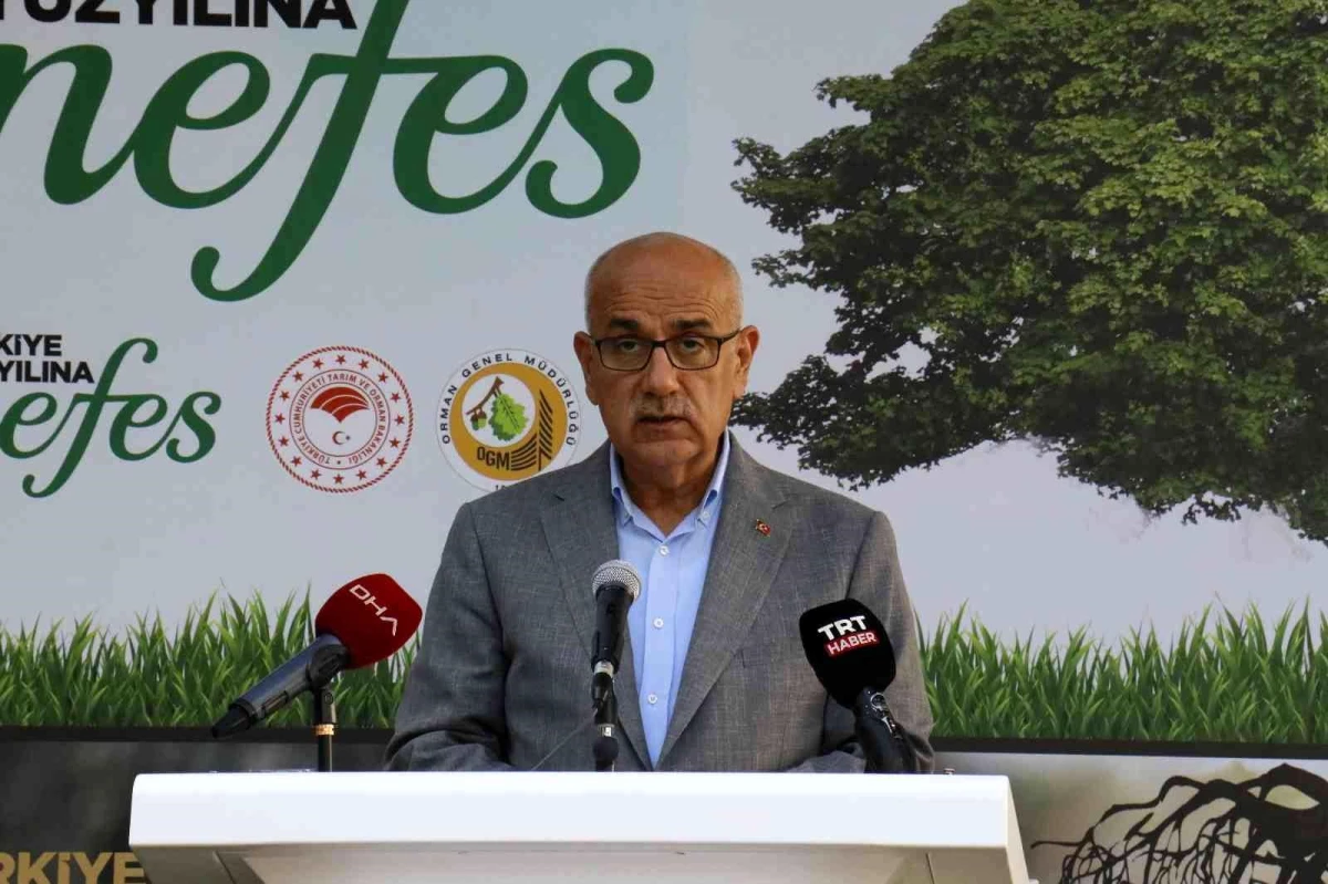 Bakan Kirişci: "Türkiye ağaçlandırmada Avrupa\'da birinci dünyada dördüncü"
