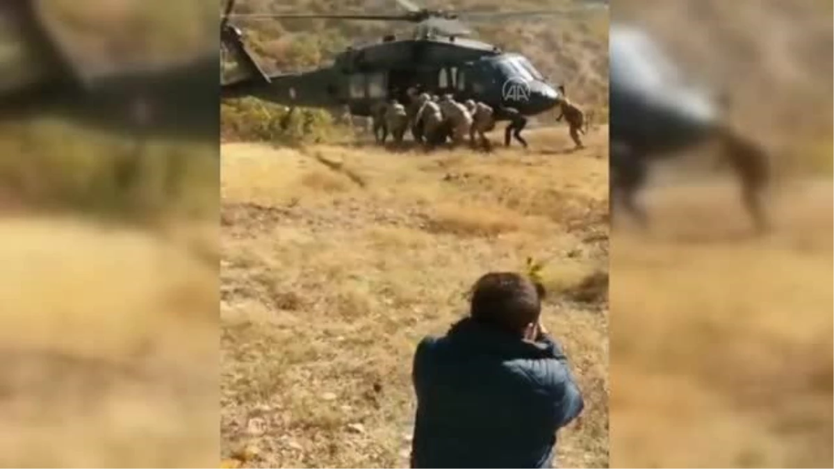 Bingöl\'de kayalıklardan düşen 90 yaşındaki kadın helikopterle hastaneye ulaştırıldı