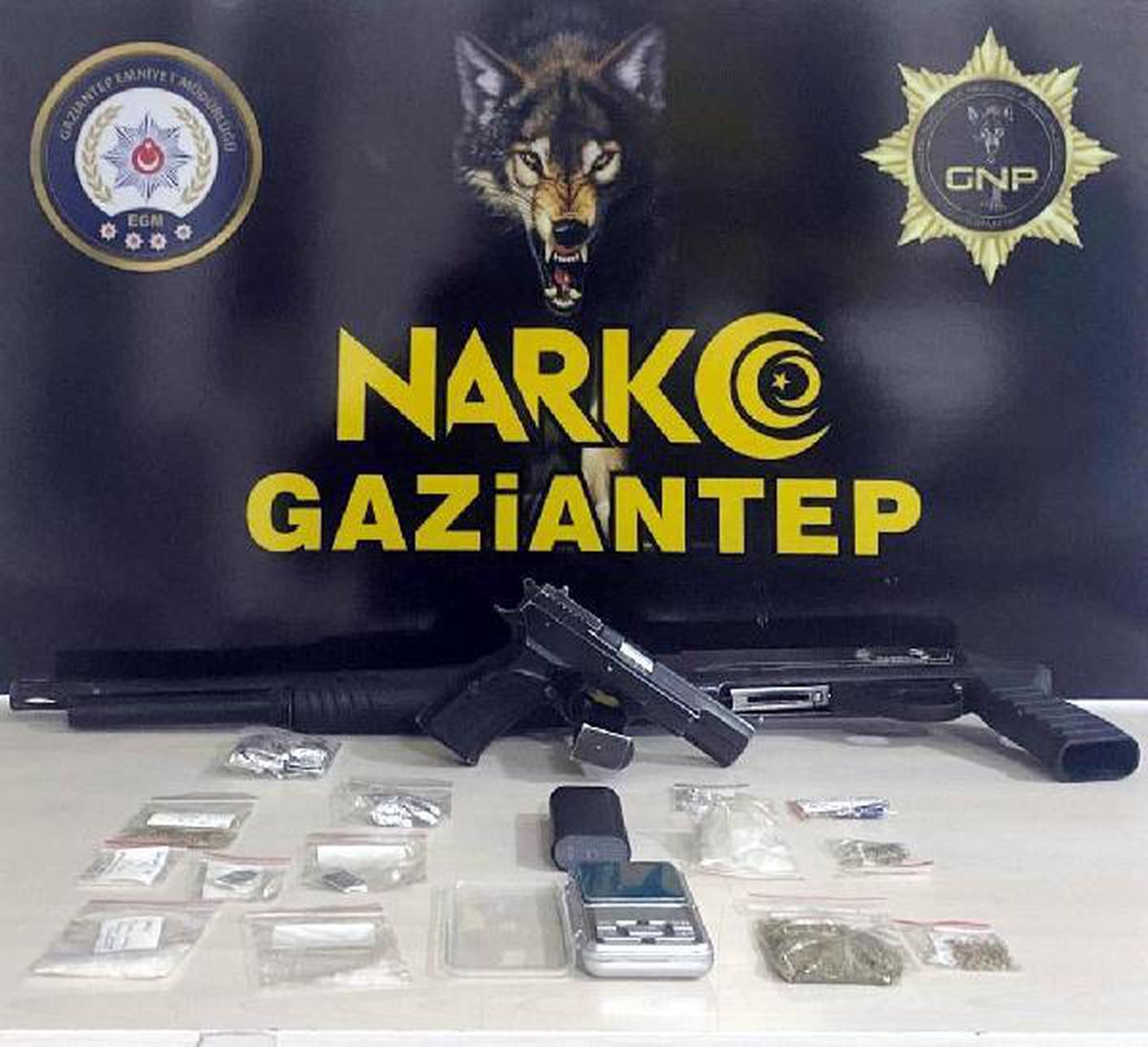 Gaziantep\'te uyuşturucu operasyonunda 19 tutuklama