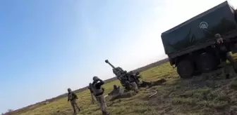 Herson cephesinde konuşlu topçu birlikleri, Ukrayna ordusuna yoğun ateş desteği sağlıyor