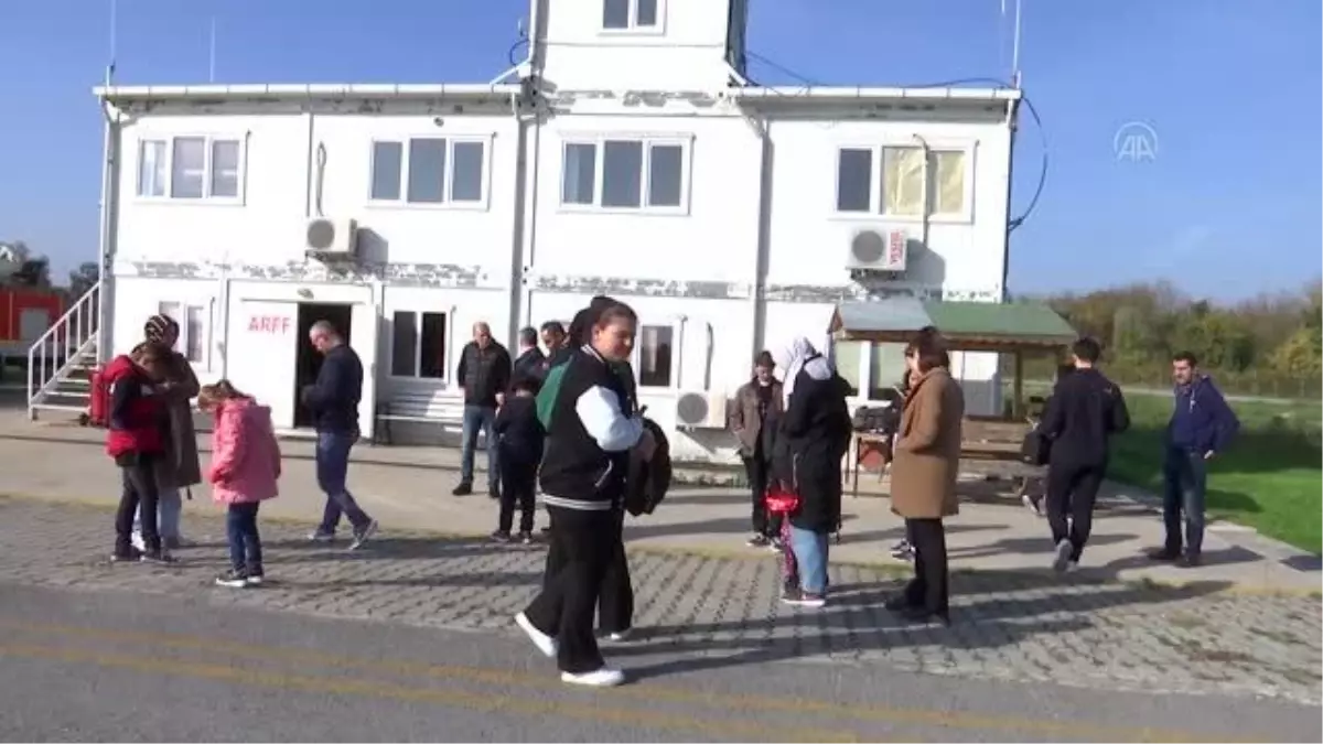 Hiç uçağa binmeyen lösemili çocuklar Samsun'a gökyüzünden baktı