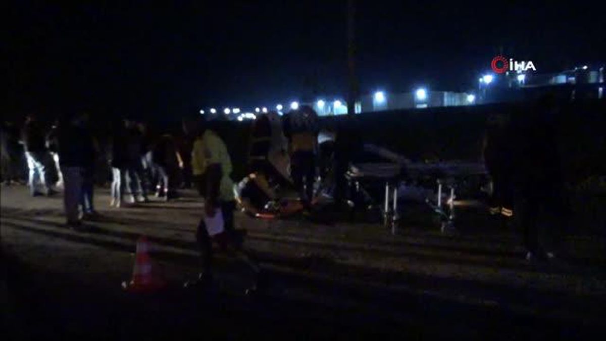 Kontrolden çıkan otomobil takla attı: 3 yaralı