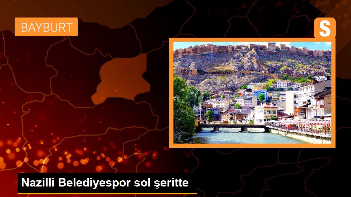 Nazilli Belediyespor sol şeritte