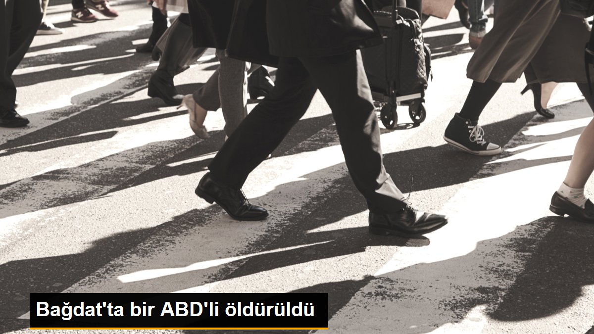 Bağdat\'ta bir ABD\'li öldürüldü