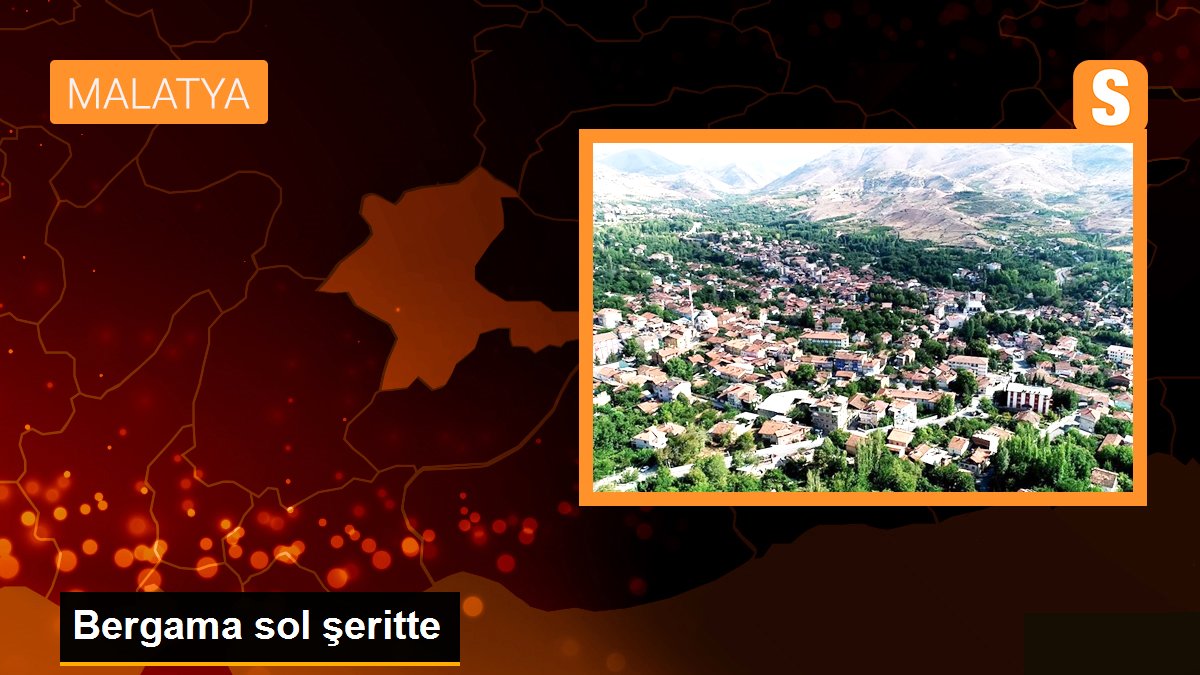 Bergama sol şeritte