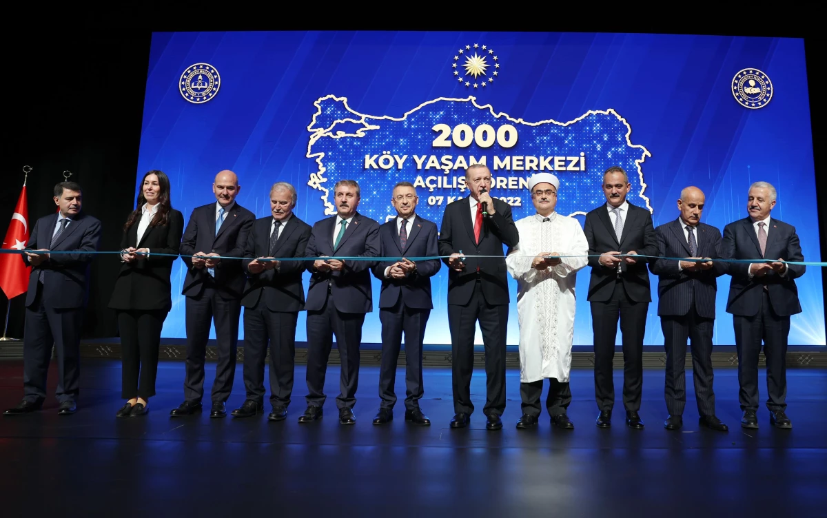 Cumhurbaşkanı Erdoğan, "2000 Köy Yaşam Merkezinin Açılış Töreni"nde konuştu: (2)