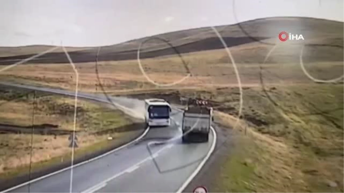 Freni patlayan otobüsün son görüntüleri ortaya çıktı