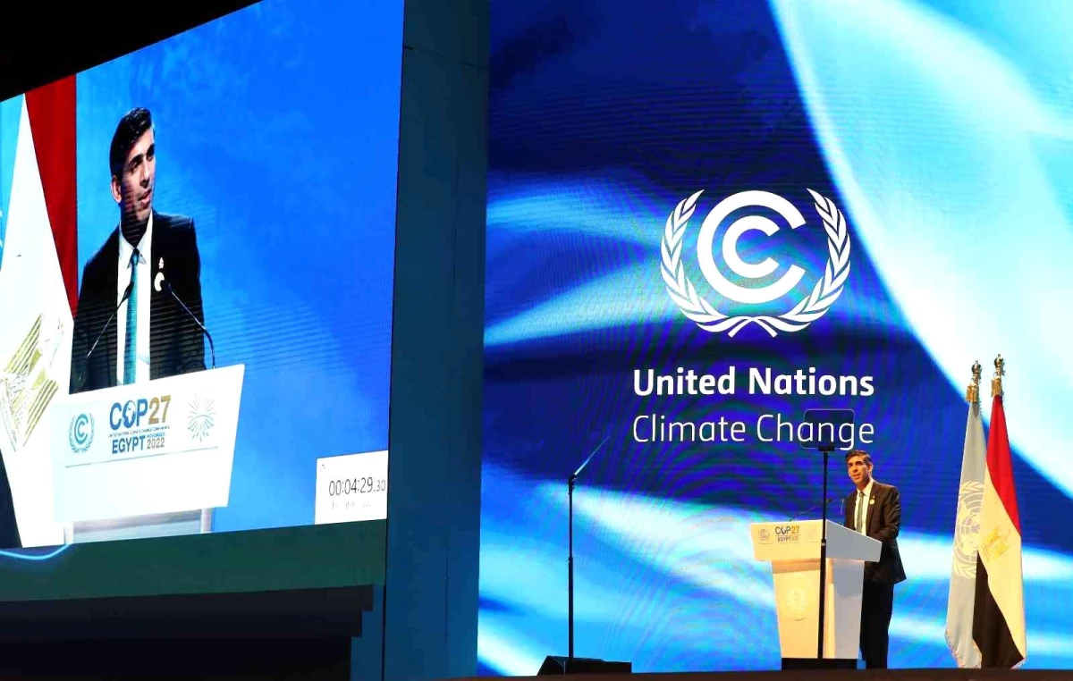 İngiliz Başbakan Sunak\'tan, iklim değişikliği konusunda daha hızlı hareket edilmesi çağrısı