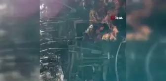 Kazada yanarak can verdiler