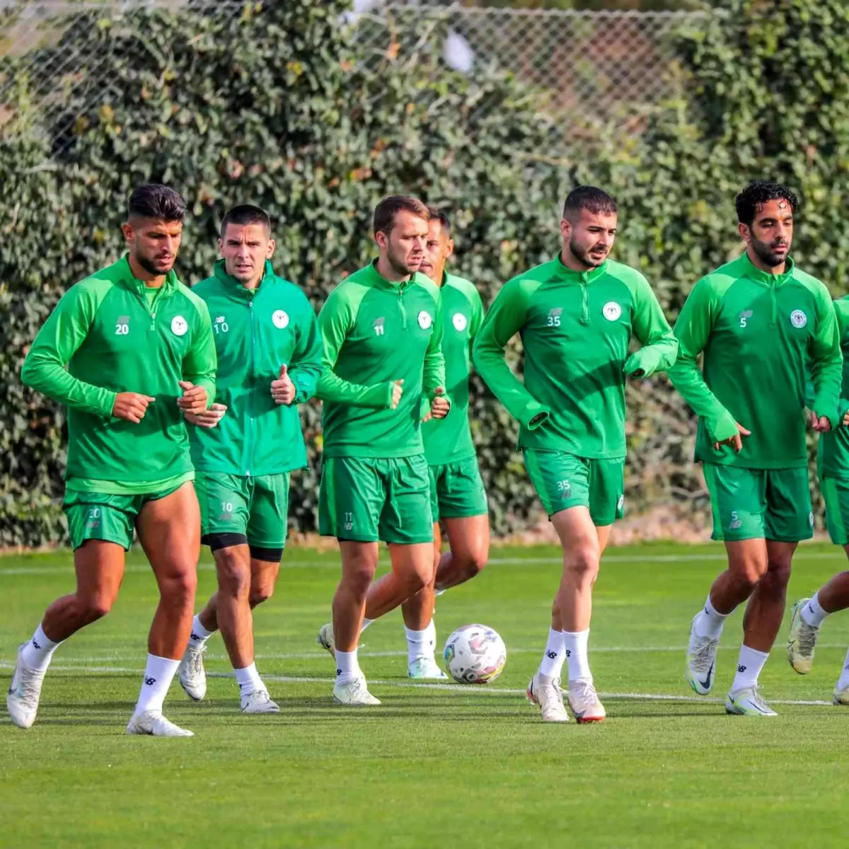 Konyaspor, Kayserispor maçı hazırlıklarına başladı