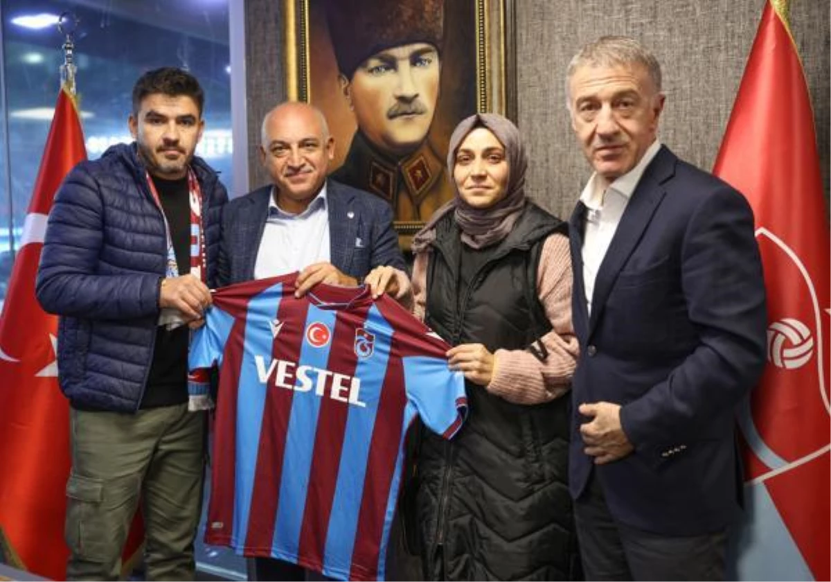 Organları bağışlan Ömer Asaf\'ın ailesine Trabzonspor\'dan anlamlı davet