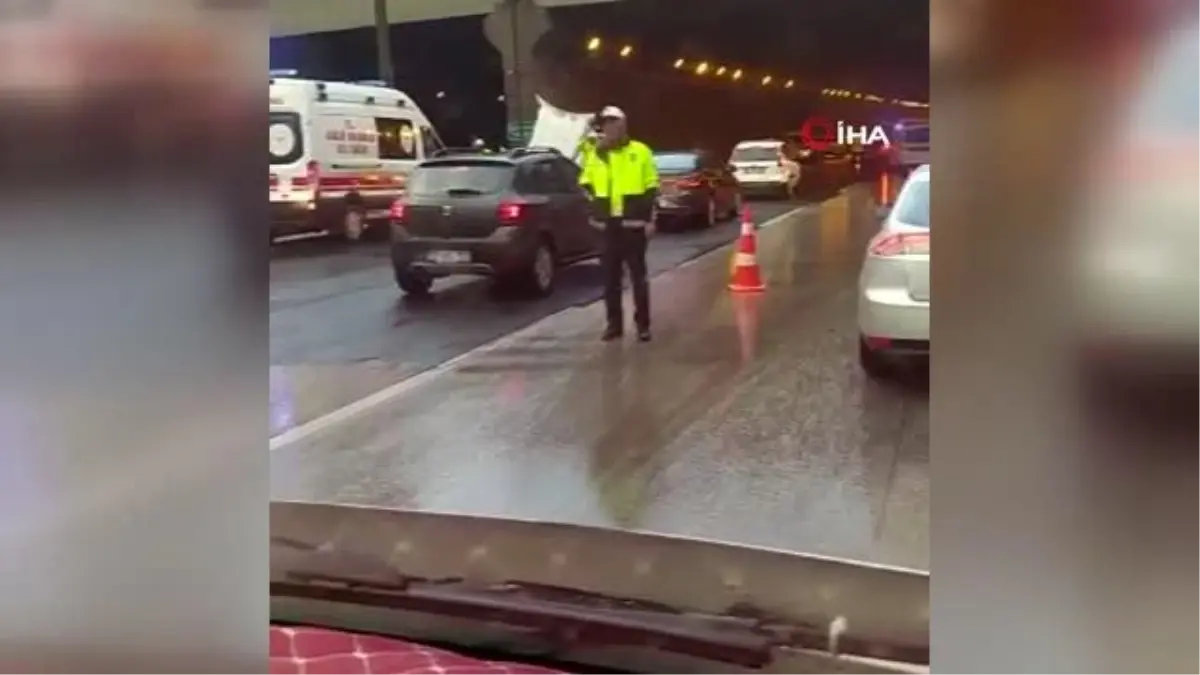 Otoyolda feci kaza: 1 ölü