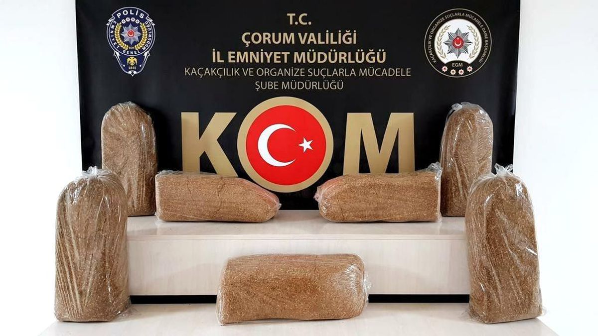 Polisten kaçak tütün operasyonu