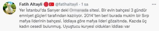 Sırp çete liderinin yakalandığı villanın bahçesinde 3 ceset mi bulundu? Emniyet'ten açıklama var