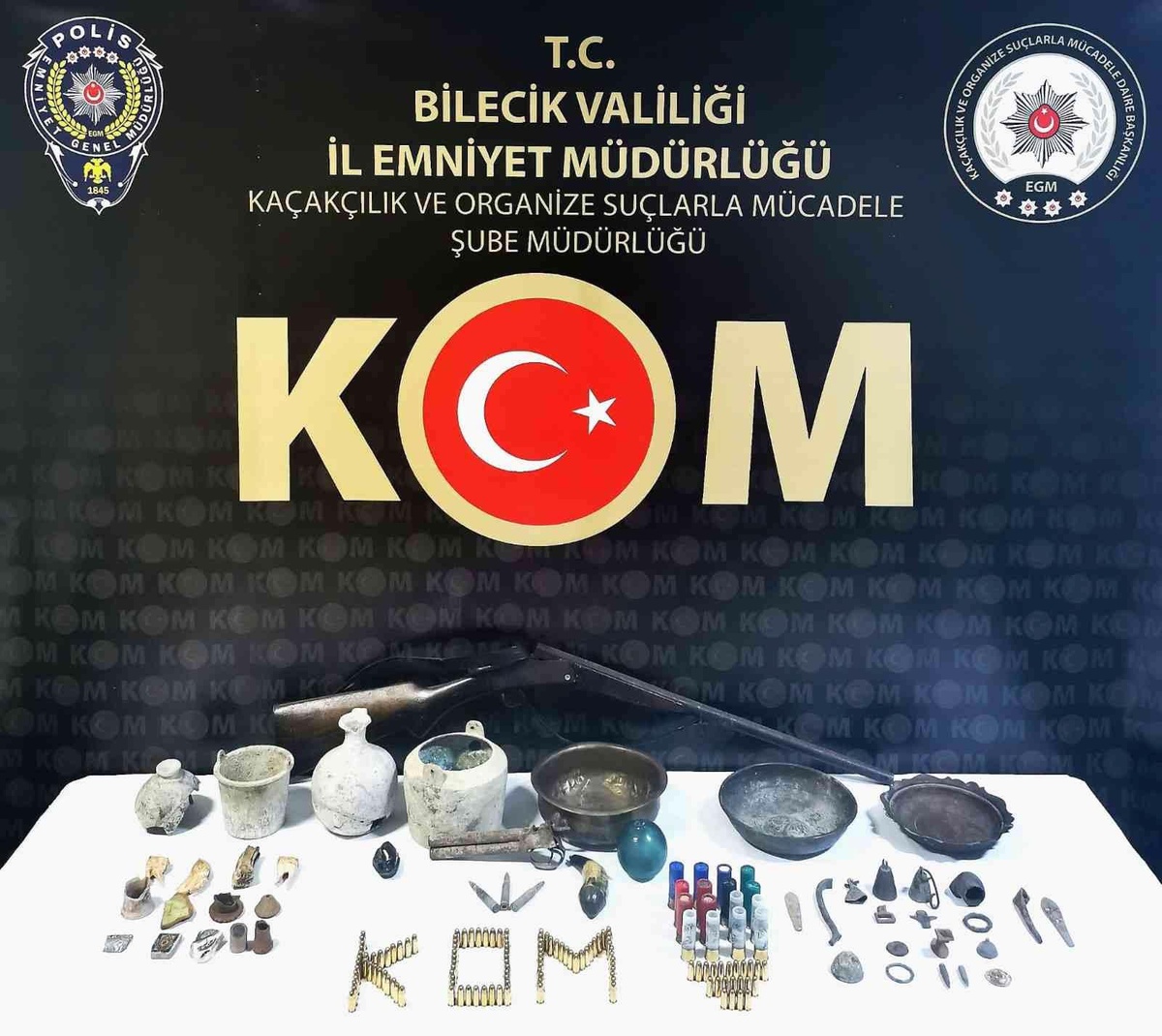 Bilecik\'te 1 kişi tarihi eser kaçakçılığı iddiasıyla gözaltına alındı