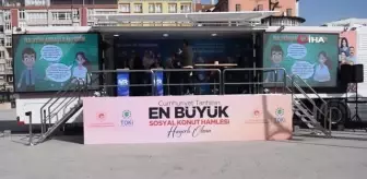 Tanıtım tırı Kütahya'da