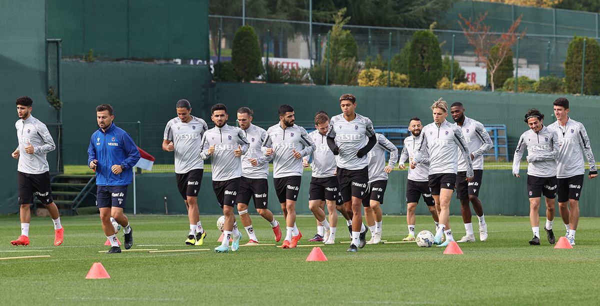 Trabzonspor\'da MKE Ankaragücü maçı hazırlıkları başladı