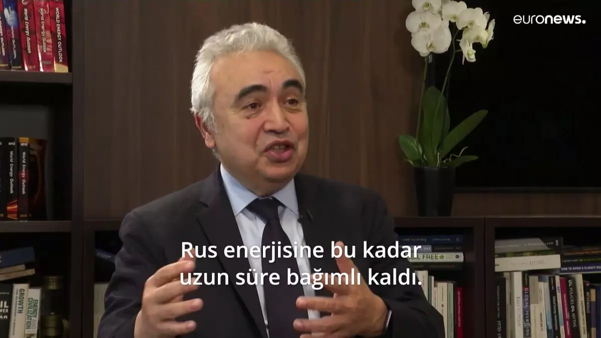 UEA Başkanı Fatih Birol: Avrupa doğal gaz satın alırken ortak hareket etmeli