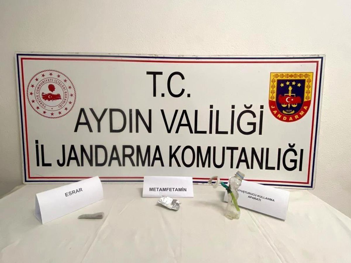 Aydın\'da Jandarma\'dan uyuşturucu operasyonu