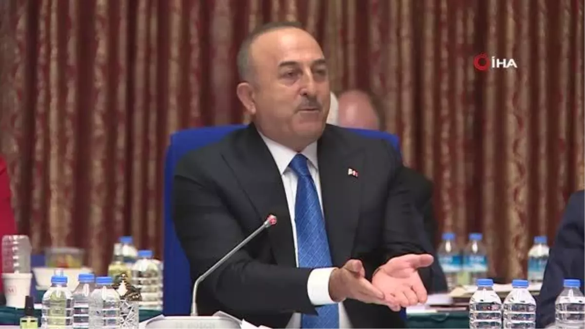 Bakan Çavuşoğlu: "Erozan, bakanlık terbiyesini almadığınızı biliyorum ama insanlıktan da nasibinizi almadığınızı bugün öğrenmiş oldum"