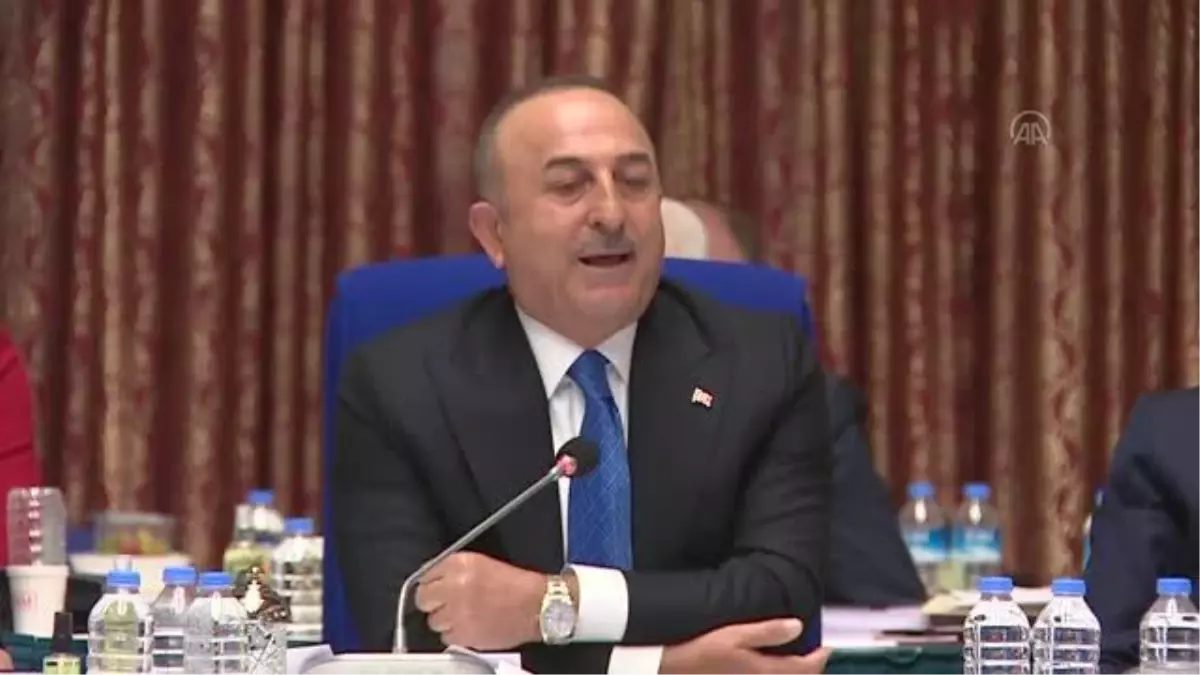 Bakan Çavuşoğlu: "Türkiye\'nin kimyasal silah kullandığı sözü iftiradır, alçakça bir iftiradır"