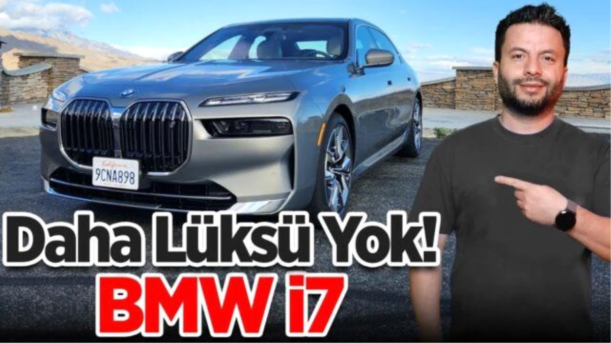 BMW i7\'yi test ettik! Yok böyle bir canavar