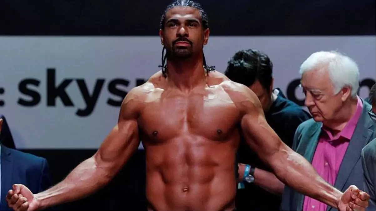 O eski halinden eser yok şimdi! Ünlü boksör David Haye, son 3 ayda bir deney için aldığı kilolarla şaşkınlık yarattı