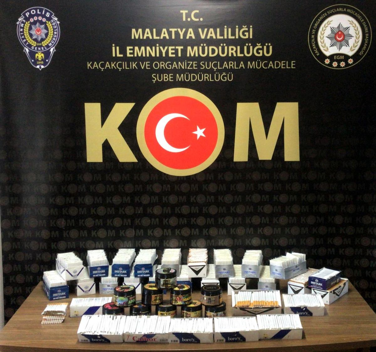 Malatya polisinden kaçakçılara operasyon