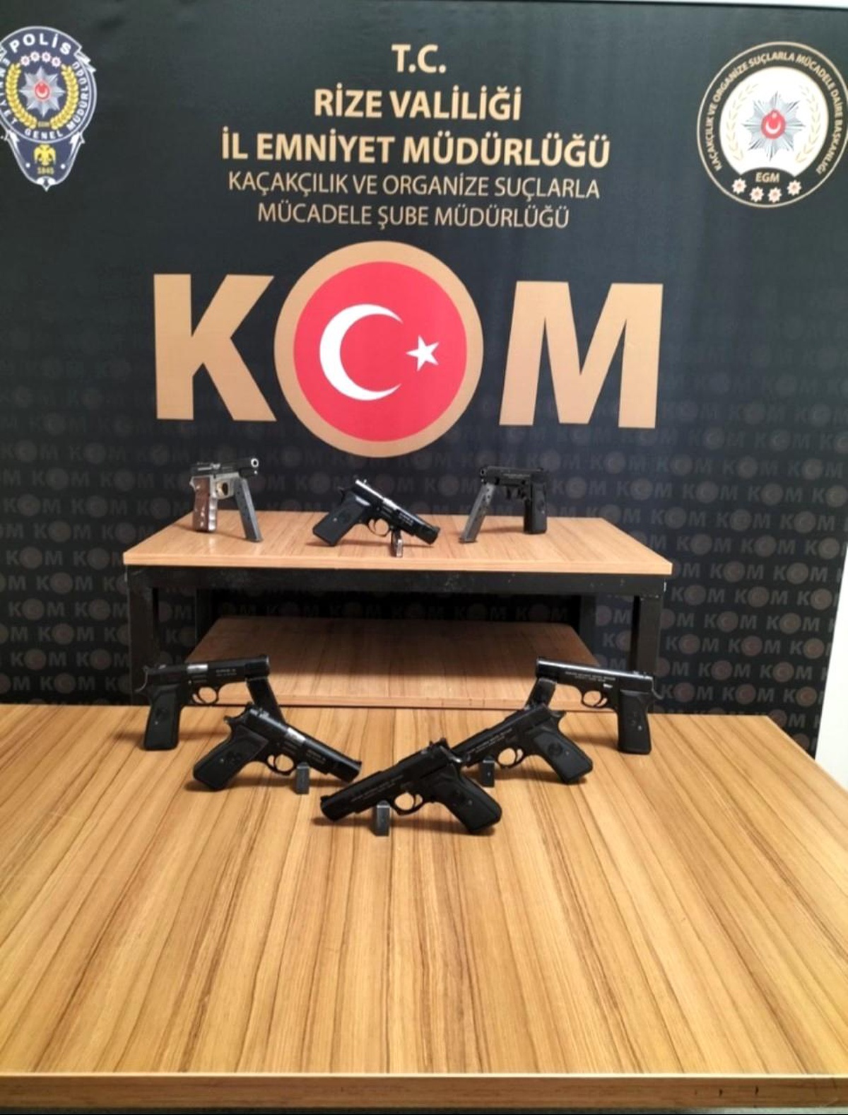 Rize\'de silah kaçakçılığı operasyonu: 1 tutuklama