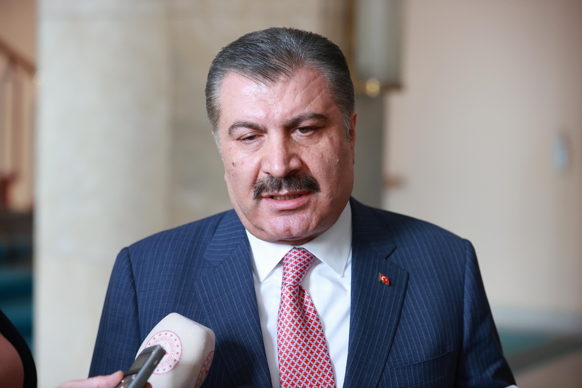 Sağlık Bakanı Koca, Meclis\'te gazetecilerin sorularını yanıtladı Açıklaması