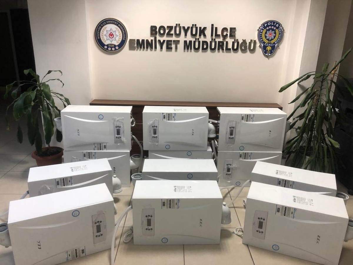 Bilecik\'te inşaattan 12 kombi çalan 3 zanlı tutuklandı