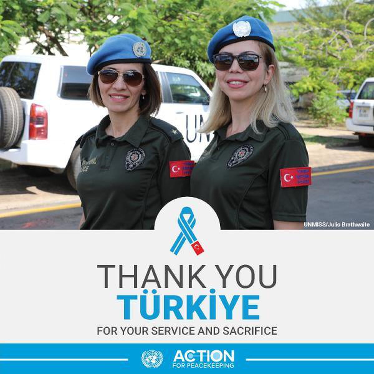 BM\'den Türk Barış Gücüne teşekkür