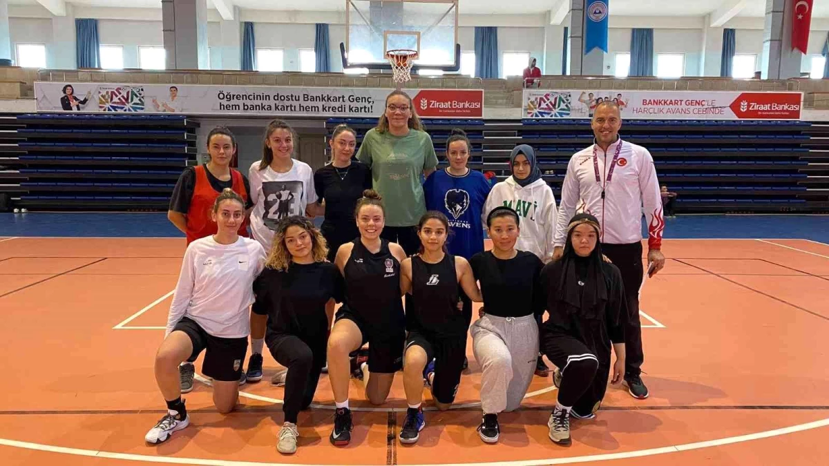 ERÜ\'de Kız Basketbol Takımı seçmeleri yapıldı