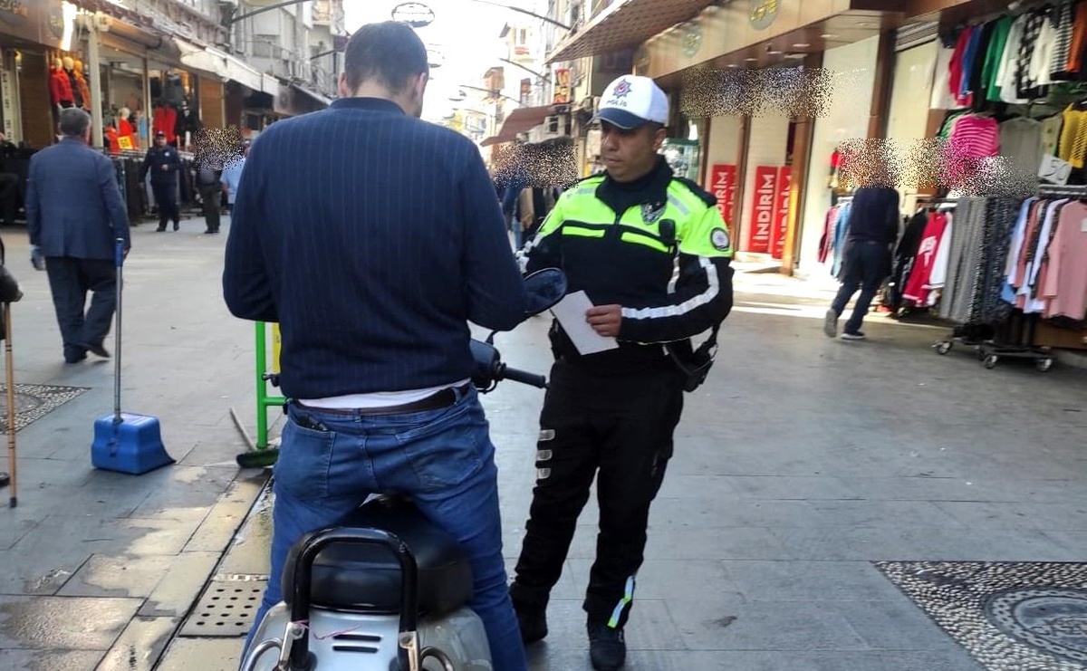 Gaziantep\'te 33 motosiklet trafikten men edildi.