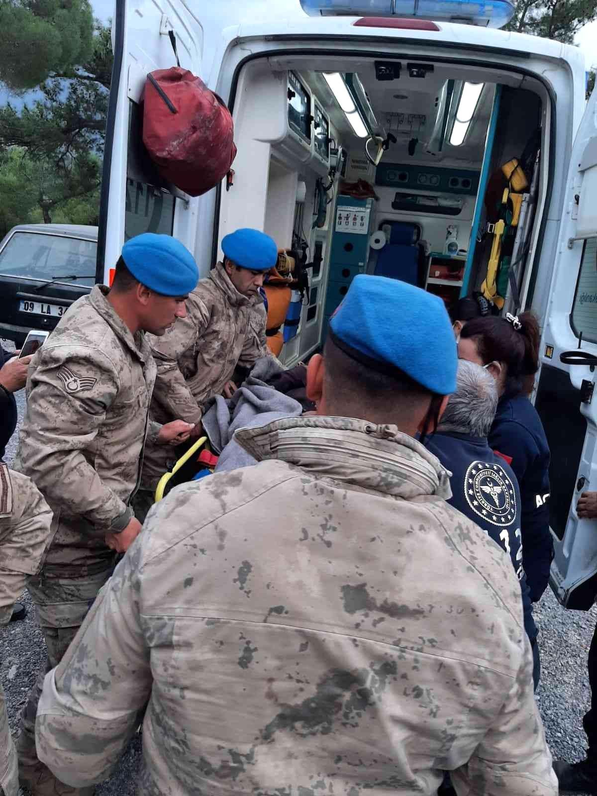 Kaybolan şahsı Jandarma buldu